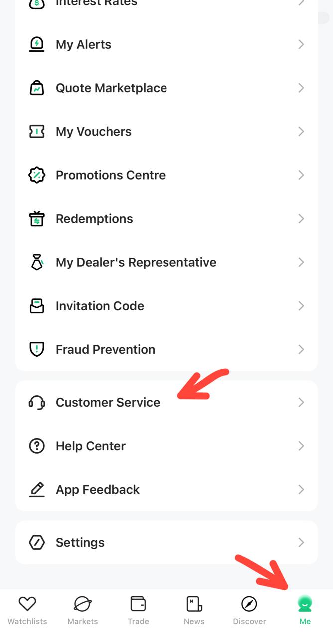 Customer Service - Me > Customer Service > Livechat